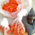 小手毬＊●((◉ｴ◉))●'s cooksnap of when they made 【冷凍】人参保存.