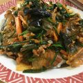 ますとー's cooksnap of when they made ケンタロウ風　春雨挽き肉丼♪.
