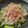 ｸﾏﾘｴ's cooksnap of when they made さつまいもの茎と豚肉のおかかゴマ炒め.
