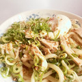 xxゆかちxx's cooksnap of when they made さっぱり♫蒸し鶏の梅つゆ冷やしうどん.