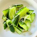 azbjbn's cooksnap of when they made キュウリの生姜浅漬け.