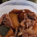 mahorou's cooksnap of when they made 定番の♪豚肉とかぼちゃの煮物.