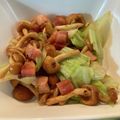 くっくあんず's cooksnap of when they made なめこと☆ベーコンの炒め物.