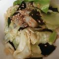 ヨシヨッシー's cooksnap of when they made キャベツとわかめのナムル.