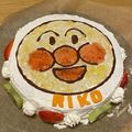 クックPJZLJT☆'s cooksnap of when they made ＊アンパンマンのキャラケーキ＊Ⅰ.
