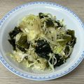 かかこまま's cooksnap of when they made キャベツとわかめのナムル.