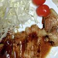 mao.'s cooksnap of when they made 豚のしょうがやき.