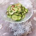 めみたん☆'s cooksnap of when they made 材料3つ♡きゅうりと桜えびの塩こんぶ和え.