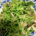んりおか's cooksnap of when they made しめじと豆苗のオリーブ油炒め.