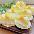 yurachoko's cooksnap of when they made ヨーグルトムースとマンゴームース♫.