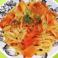 きゃんでぃ×2's cooksnap of when they made 絶望パスタ.