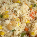 ぺかちゅ's cooksnap of when they made フライパンで簡単♪まるで冷凍のエビピラフ.