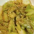 プリン・ピリミジン's cooksnap of when they made やみつき！セロリのまるごときんぴら.
