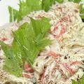 みきんどる's cooksnap of when they made 大根カニカマ水菜のマヨわさび醤油サラダ♬.
