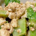 s06007's cooksnap of when they made ブロッコリーと豆腐の胡麻和え.