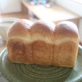 みるく茶's cooksnap of when they made 簡単ふわふわミニ食パン♪♪パウンド型使用.