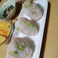 よちりん's cooksnap of when they made 枝豆わさびマヨのおかかおにぎり.