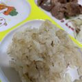 ポメちょん's cooksnap of when they made 炊飯器で簡単 ガーリックライス.