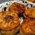 Eine♪Katze's cooksnap of when they made れんこんのはさみ焼き（つくねバーグ）.