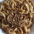 クック2H9MD0☆'s cooksnap of when they made 簡単過ぎた坦々麺風うどん.