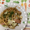 おはなすき's cooksnap of when they made 魚肉ソーセージとキャベツの焼きそば.