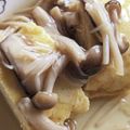 ぴかりんぼん's cooksnap of when they made ☆簡単☆豆腐入り卵焼きのキノコあんかけ.
