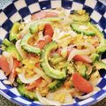 あーこ姐's cooksnap of when they made ゴーヤ＆ソーセージで♪簡単チャンプルー.