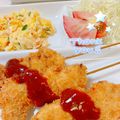 オウジリリノエ's cooksnap of when they made 豚ロースと玉ねぎの串カツ～お弁当に.