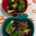 赤い電話's cooksnap of when they made ナスとピーマンのレンジでおかか和え.