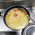 ダイエッターひさ子's cooksnap of when they made ホタテとエリンギのクリームシチュー.