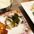 kuuchan86's cooksnap of when they made 大根とワカメの酢の物♪柚子胡椒和え♪.