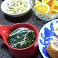 かおりかざり's cooksnap of when they made 簡単！えのきとワカメの中華風スープ.
