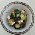 クックHX2GFD☆'s cooksnap of when they made きゅうりとおかかのクリームチーズ和え.