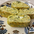 Faiza's cooksnap of when they made あおさと揚玉の玉子焼き.