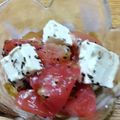 プルンバゴ's cooksnap of when they made トマトとクリームチーズの前菜.