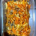 うねちゃん1121's cooksnap of when they made レンジで作り置き！人参じゃが芋のきんぴら.