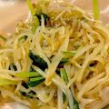 クックUR1SUQ☆'s cooksnap of when they made レンチン簡単★小松菜ともやしのナムル.