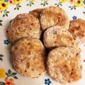 かよぐま's cooksnap of when they made 元ハンバーグ職人直伝！しそ豆腐ハンバーグ.