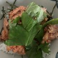 えり葉月's cooksnap of when they made お手軽！！キムチツナマヨ丼♡.