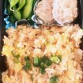 なーなちゃん's cooksnap of when they made 鶏チャーシューと白ネギたっぷりの炒飯♬.
