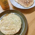 かわゆう1211's cooksnap of when they made サイリウムお好み焼き.
