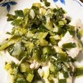 kei__3's cooksnap of when they made 九条ネギたっぷり♪鶏胸肉のネギ塩焼き.