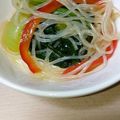 くみことムック's cooksnap of when they made 春雨の中華和え【入院食④夕/冷副菜】.