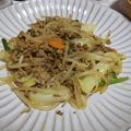 fu♪♪'s cooksnap of when they made 【節約！】キャベツと挽き肉のカレー炒め♪.