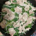 猫のミイヤ's cooksnap of when they made ニラともやしと豚バラで作るフライパン蒸し.