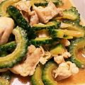 菜つ実☆ミ's cooksnap of when they made ゴーヤ＆鶏もも♫まろやか味噌仕立て.