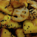 あゆたっくん's cooksnap of when they made 秋の味覚　れんこんとさつまいもの甘酢炒め.