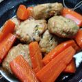 プルンバゴ's cooksnap of when they made 人参と一口がんもの煮物♡.