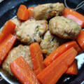 プルンバゴ's cooksnap of when they made 人参と一口がんもの煮物♡.