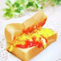 Satoco❋'s cooksnap of when they made パンサンド☆ハムバージョン&卵バージョン.